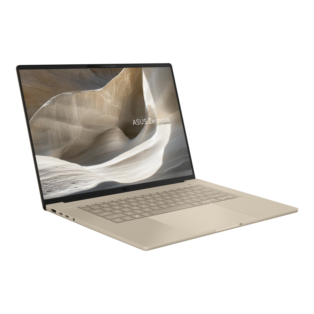 Asus Zenbook A14 UX3407NA-QD15CW Laptop ,Qualcomm Snapdragon X2 Elite Extreme X2E88100 14 Inch ,512 GB SSD ,16 GB ,Qualcomm Adreno ,Windows 11 - Zabriskie Beige