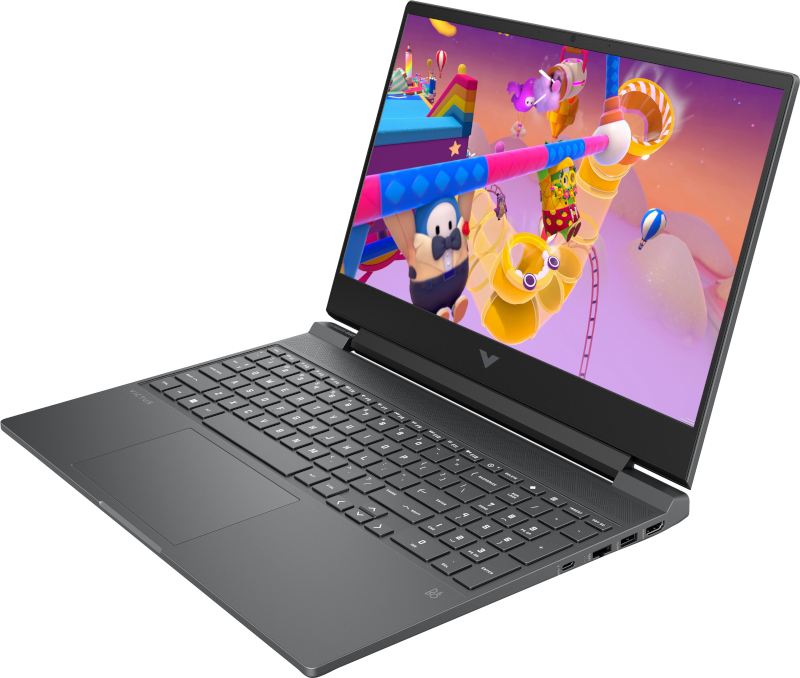 لاب توب جيمنج اتش بي فيكتوس 15-fb3021ne ، معالج ايه ام دي رايزن 7 7445HS 15.6 بوصة ، هارد 512 جيجا بايت SSD ، رام 16 جيجا بايت ، كارت شاشة انفيديا جي فورس RTX 3050 ،ويندوز 11 - فضي ميكا