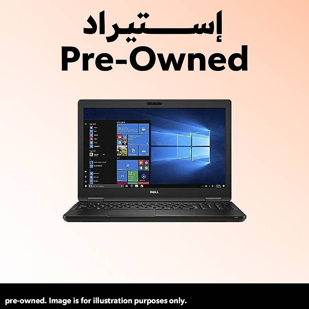 لاب توب استيراد ديل لاتيتيود 5580 ، معالج انتل كور i7-7820HQ ، هارد 256 جيجا بايت SSD ، رام 8 جيجا بايت ، كارت شاشة انتل HD 630