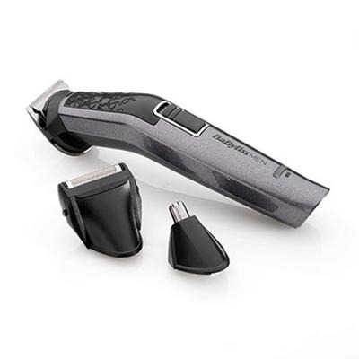 Babyliss All-in-One Hair Trimmer , Black/Grey - MT727SDE