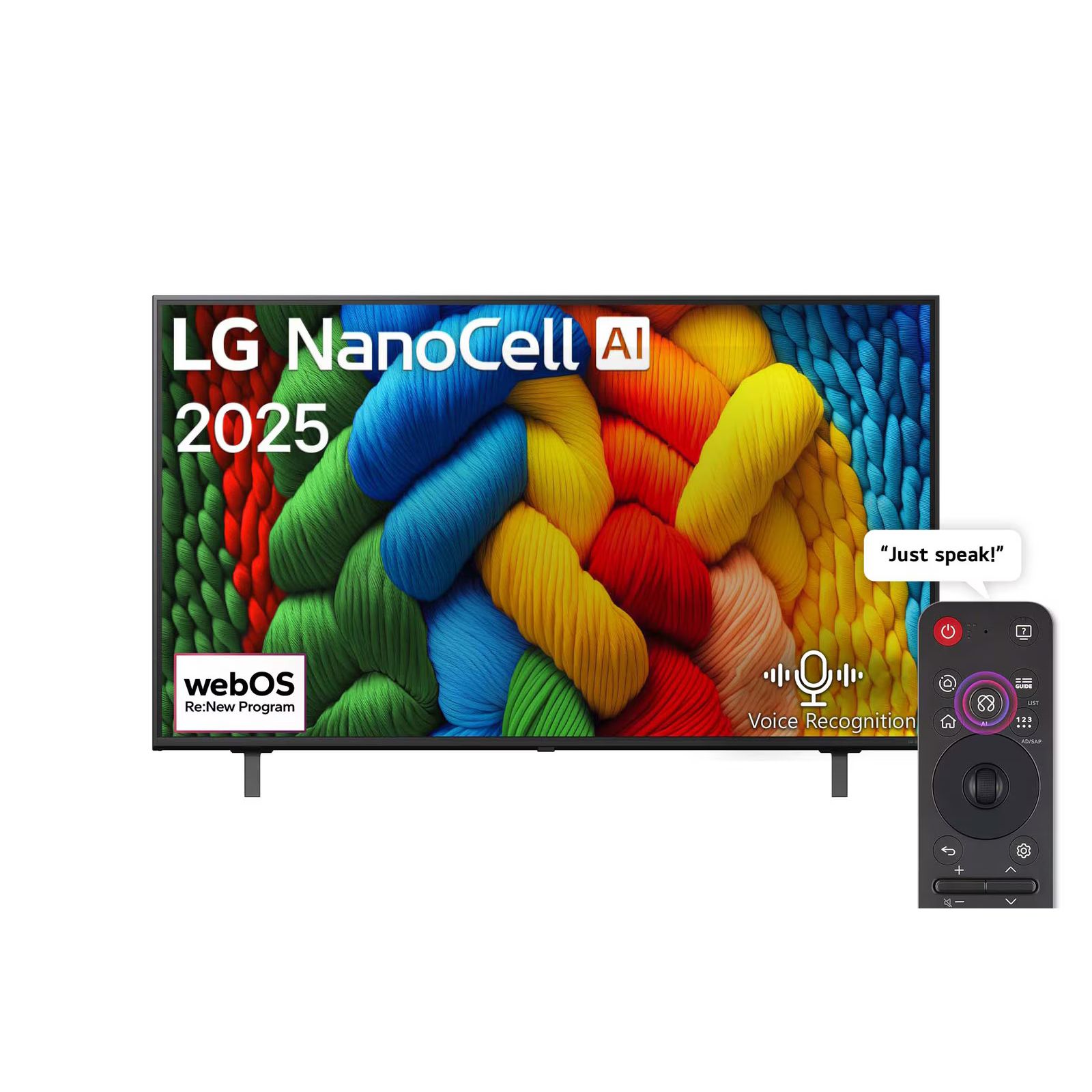 شاشة تلفزيون سمارت ال جي ، مقاس 65 بوصة ، ليد ، دقة 4K UHD ، بريسيفر داخلي