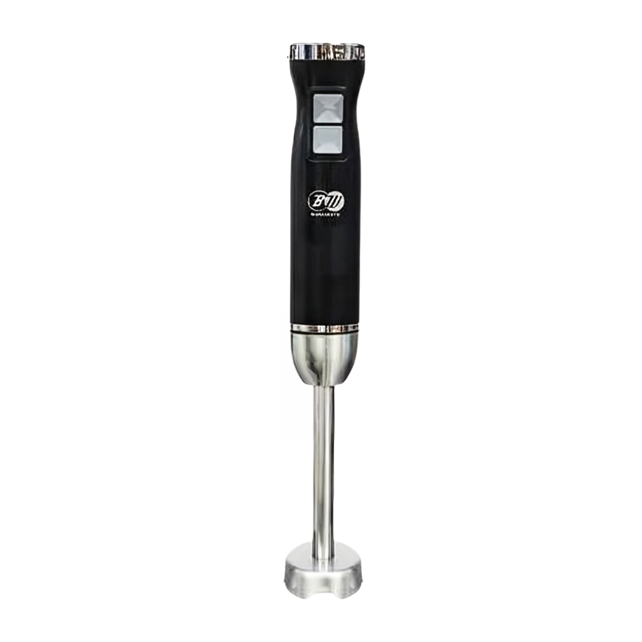 Black And White Hand Blender with Attachments 1200 Watt Black - HB-1150