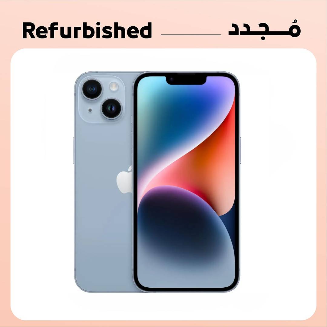 Apple iPhone 14 ,256 GB ,6 GB ,5G ,Single SIM - Blue