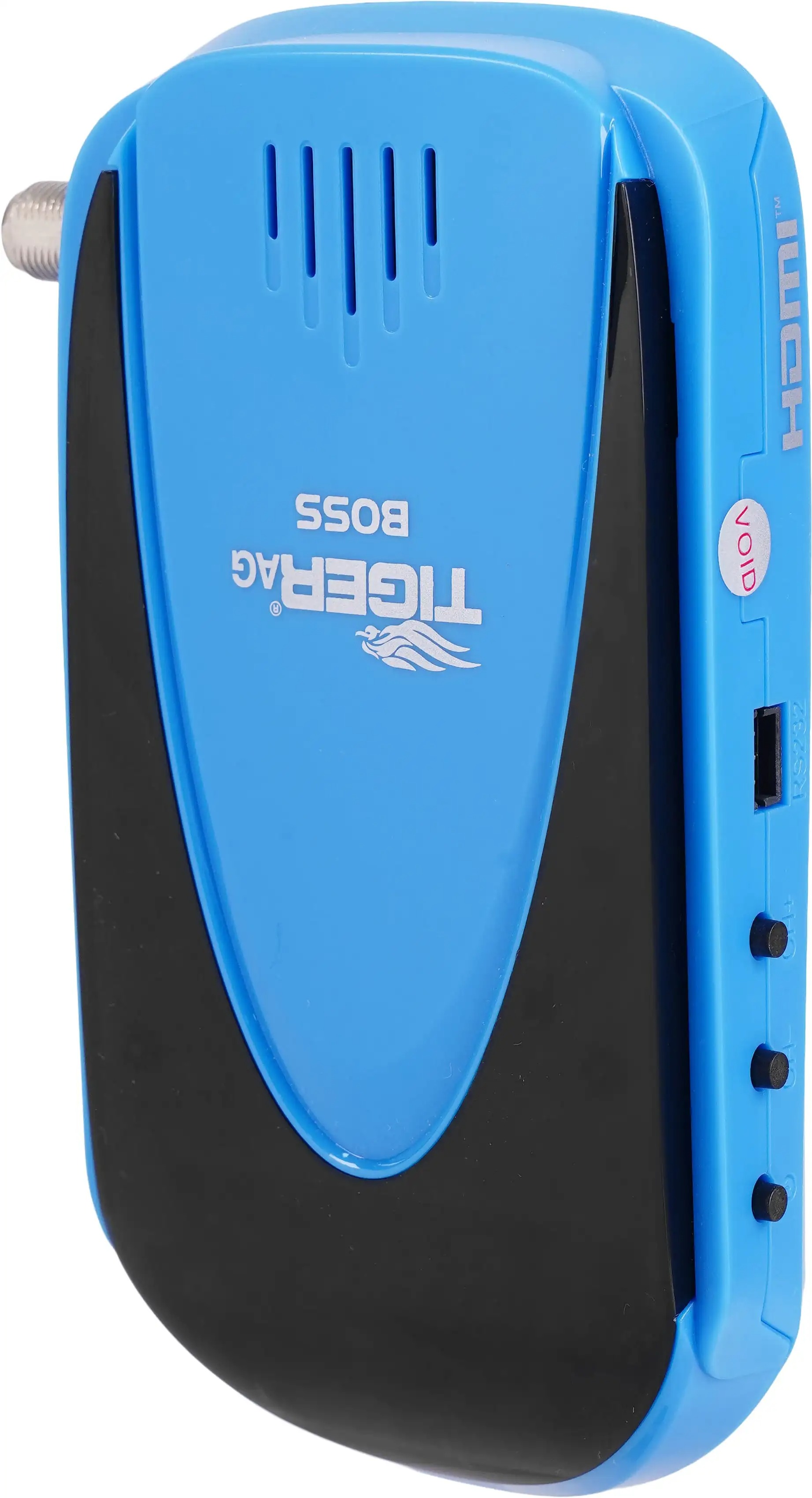 Tiger Boss V2 Receiver , 4K UHD , Blue