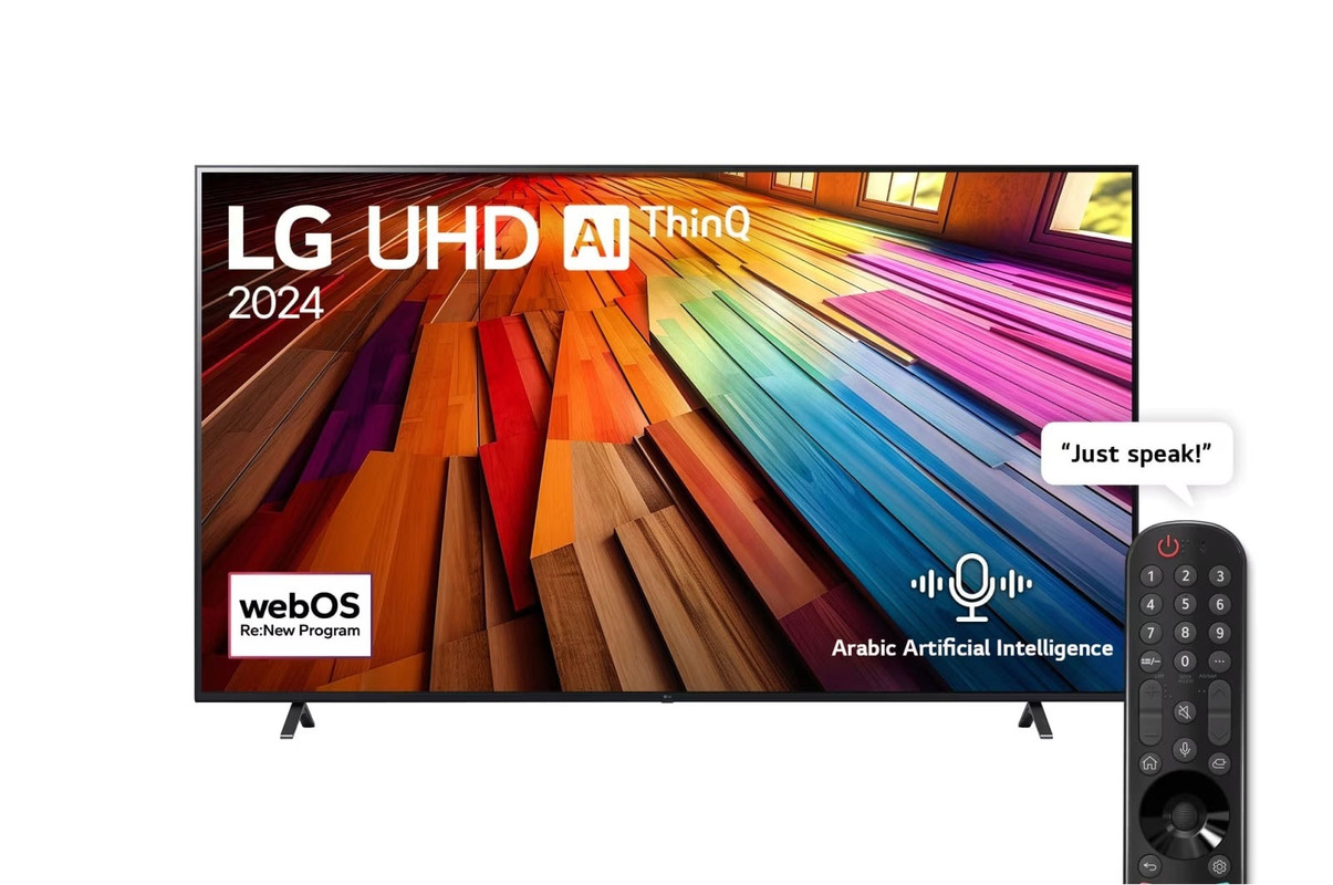 شاشة تلفزيون سمارت ال جي ، مقاس 86 بوصة ، ليد ، دقة 4K UHD ، بريسيفر داخلي