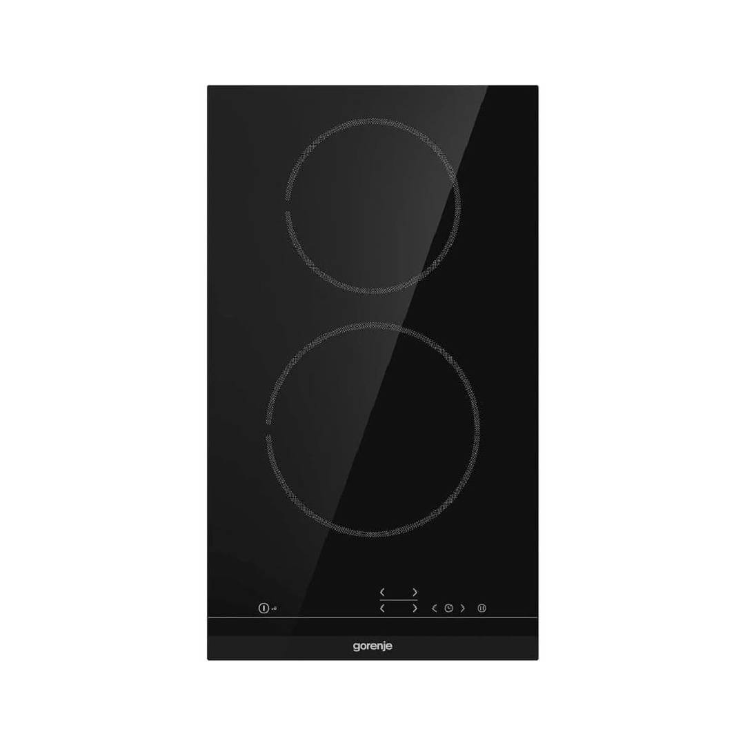 Gorenje Electricity Digital Electric Built-in Hob ,30 Centimeter 2 Burners ,Black - ECT321BCSC