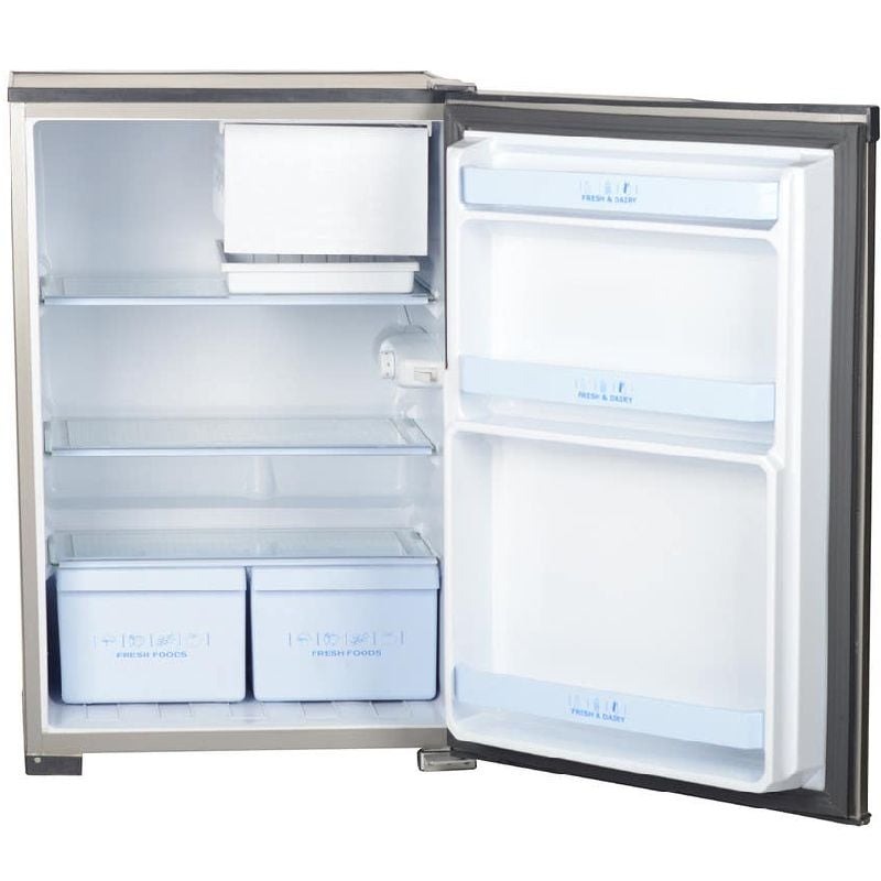 Hamburg Defrost Mini Bar Refrigerator , 130 Liter , Silver - FB15