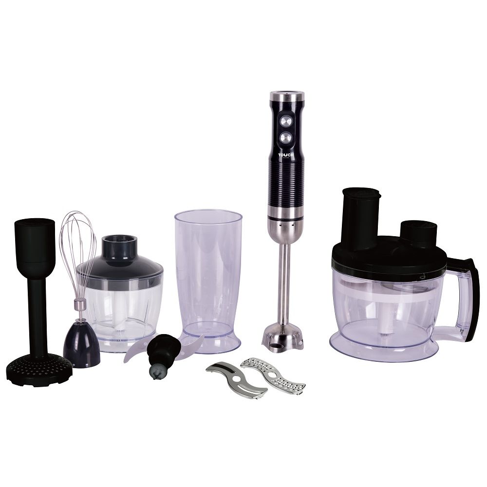 Touch El Zenouki Hand Blender With Attachments 800 Watt Black 40507 B Tech
