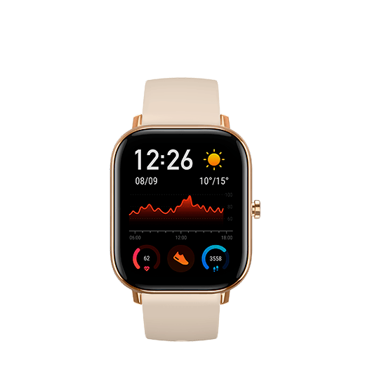 amazfit gts desert gold
